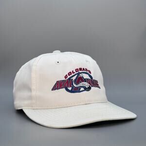 Vintage '90s Colorado Avalanche Logo Athletic Snapback hat